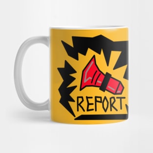 Among Us Report Mug